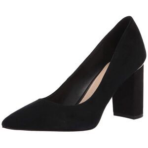 Marc Fisher Women's Viviene Pump 8 Black Suede